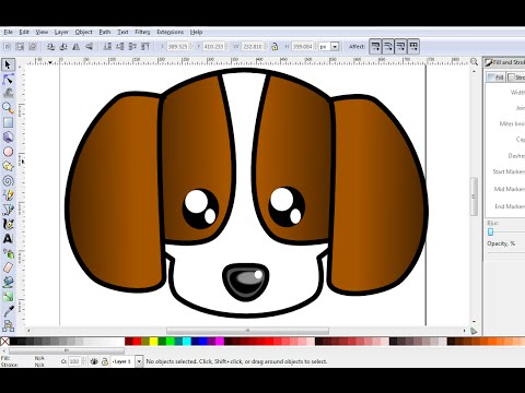 inkscape drawing clipping