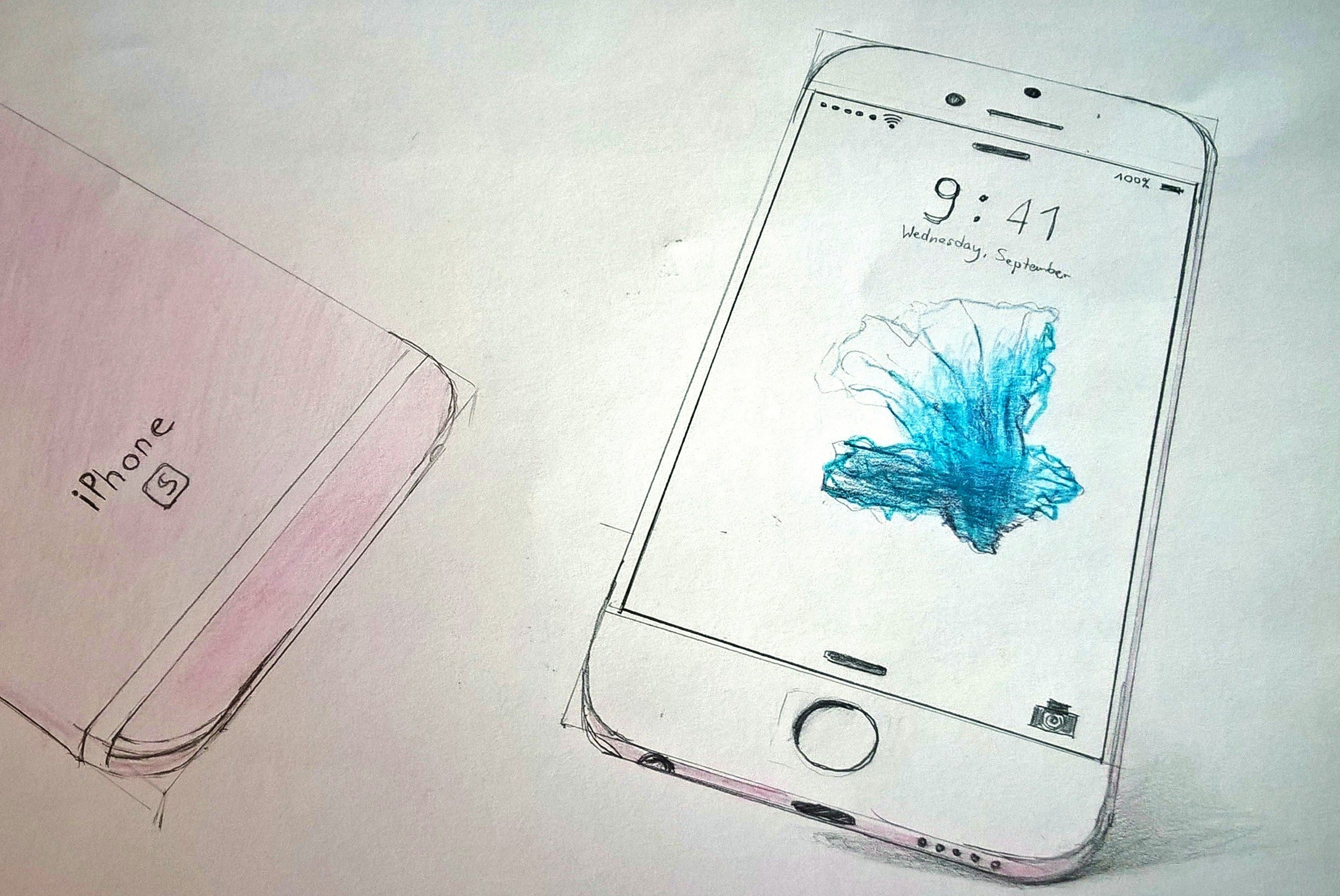 The best free Iphone drawing images. Download from 695 free drawings of