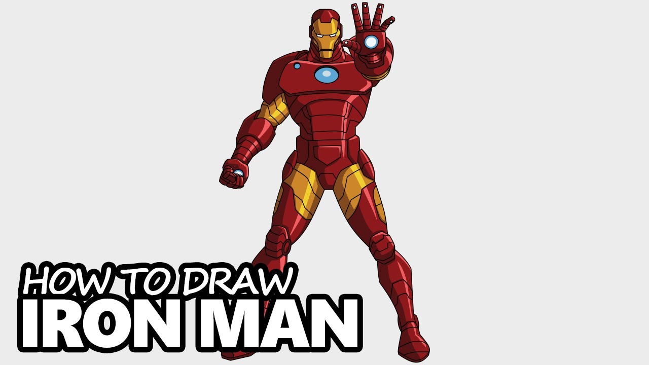 Iron Man Cartoon Drawing at GetDrawings | Free download