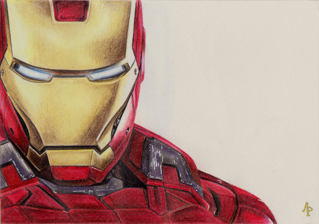 Iron Man Drawing In Pencil at GetDrawings | Free download