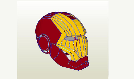 Iron Man Helmet Drawing at GetDrawings | Free download