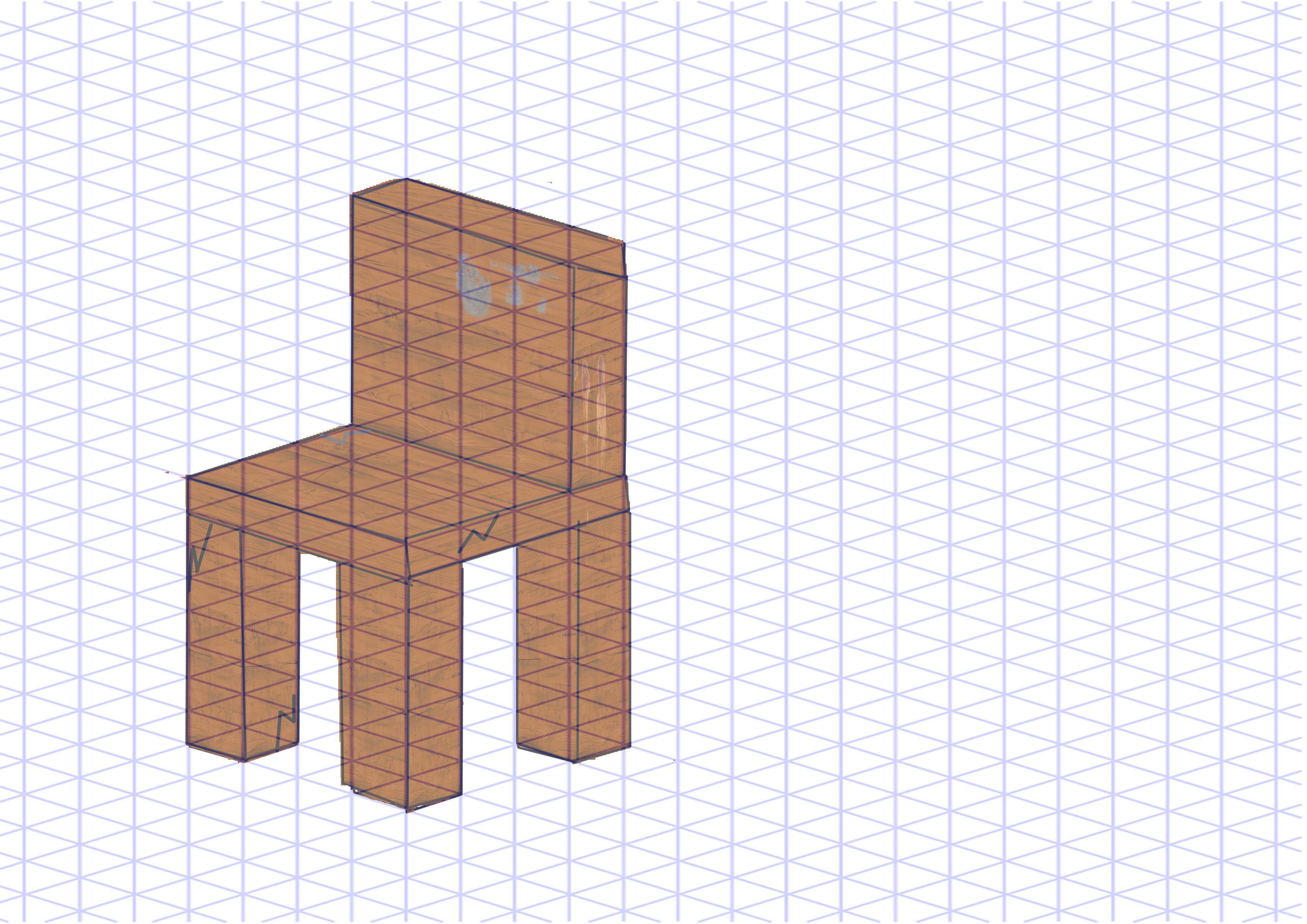 Isometric Drawing Of A Chair at GetDrawings Free download