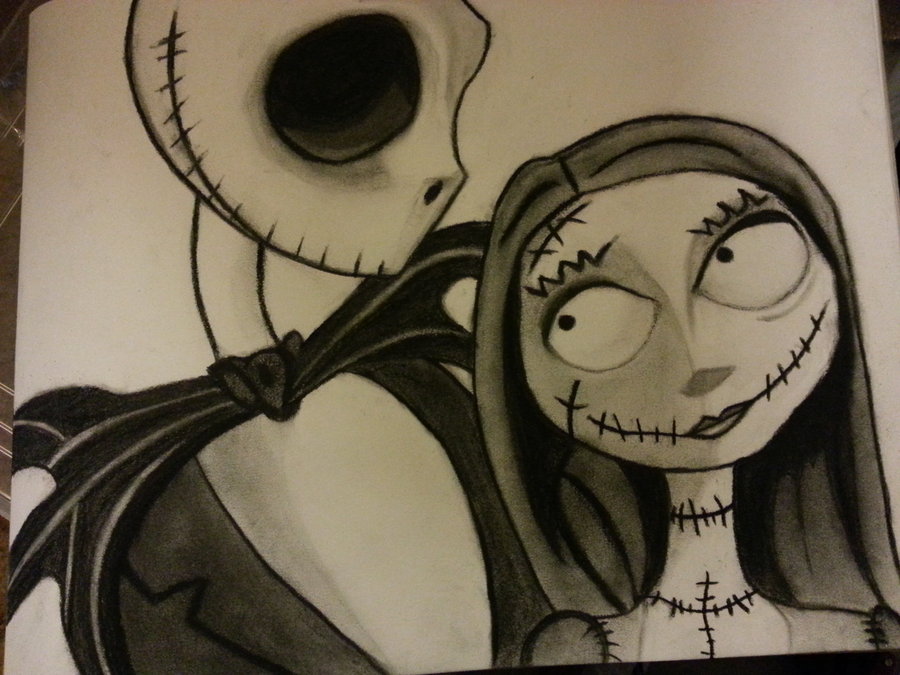 Jack And Sally Drawing at GetDrawings | Free download