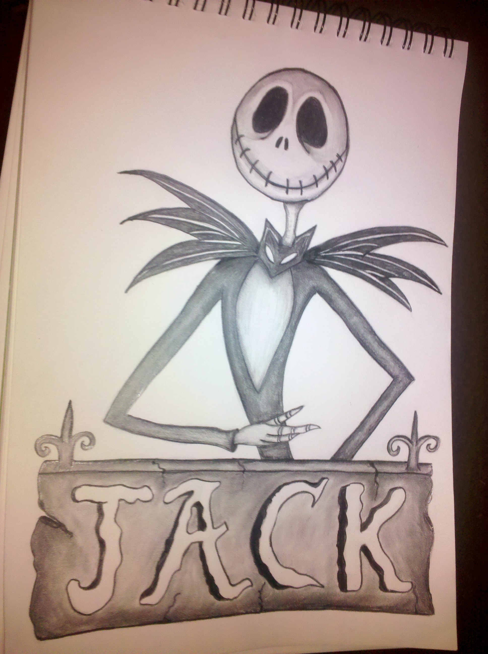 Jack Skellington Drawing at GetDrawings Free download