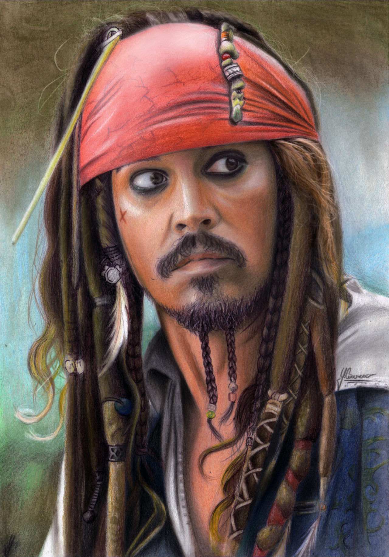 Jack Sparrow Drawing at GetDrawings Free download