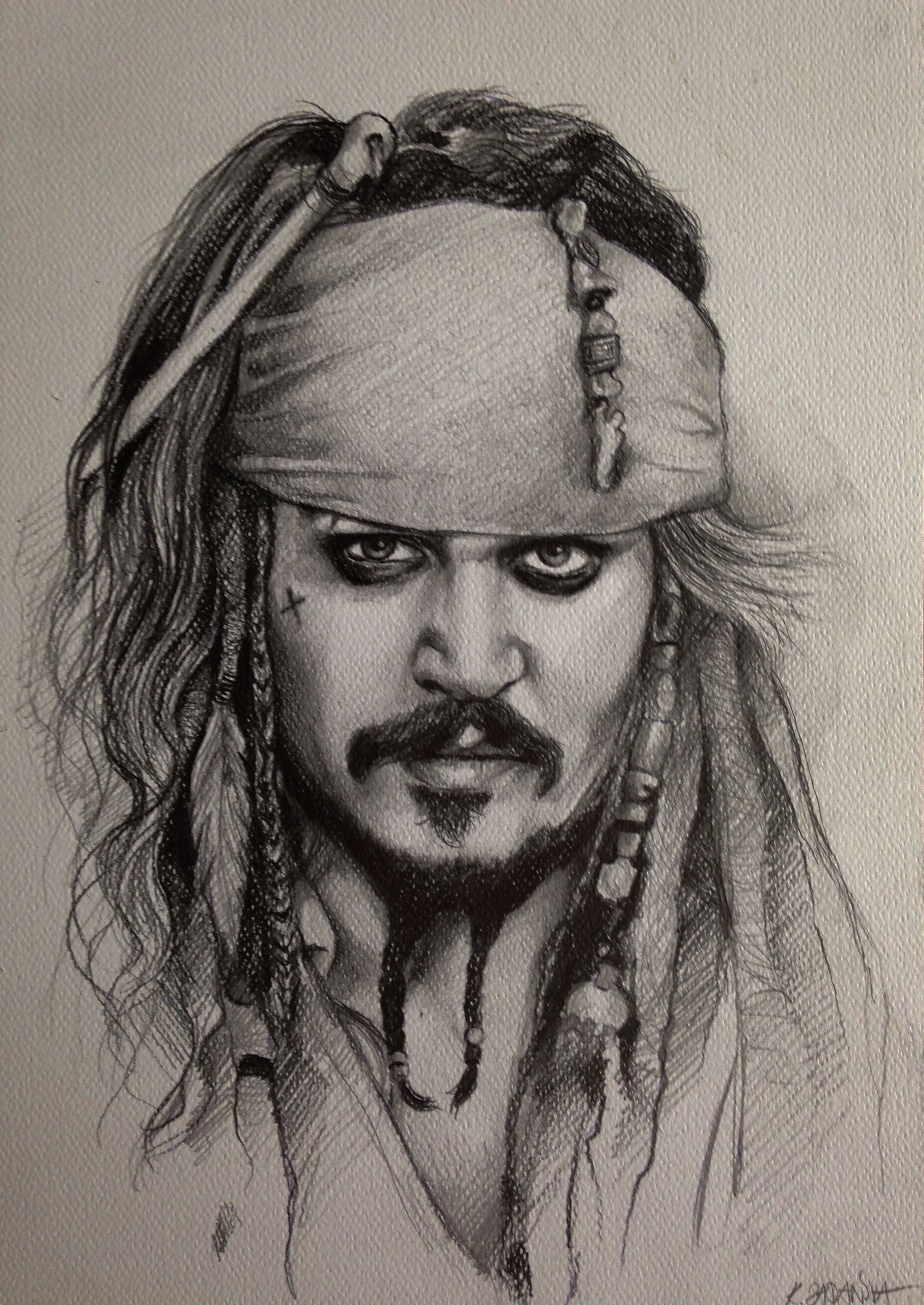 Jack Sparrow Drawing at GetDrawings Free download