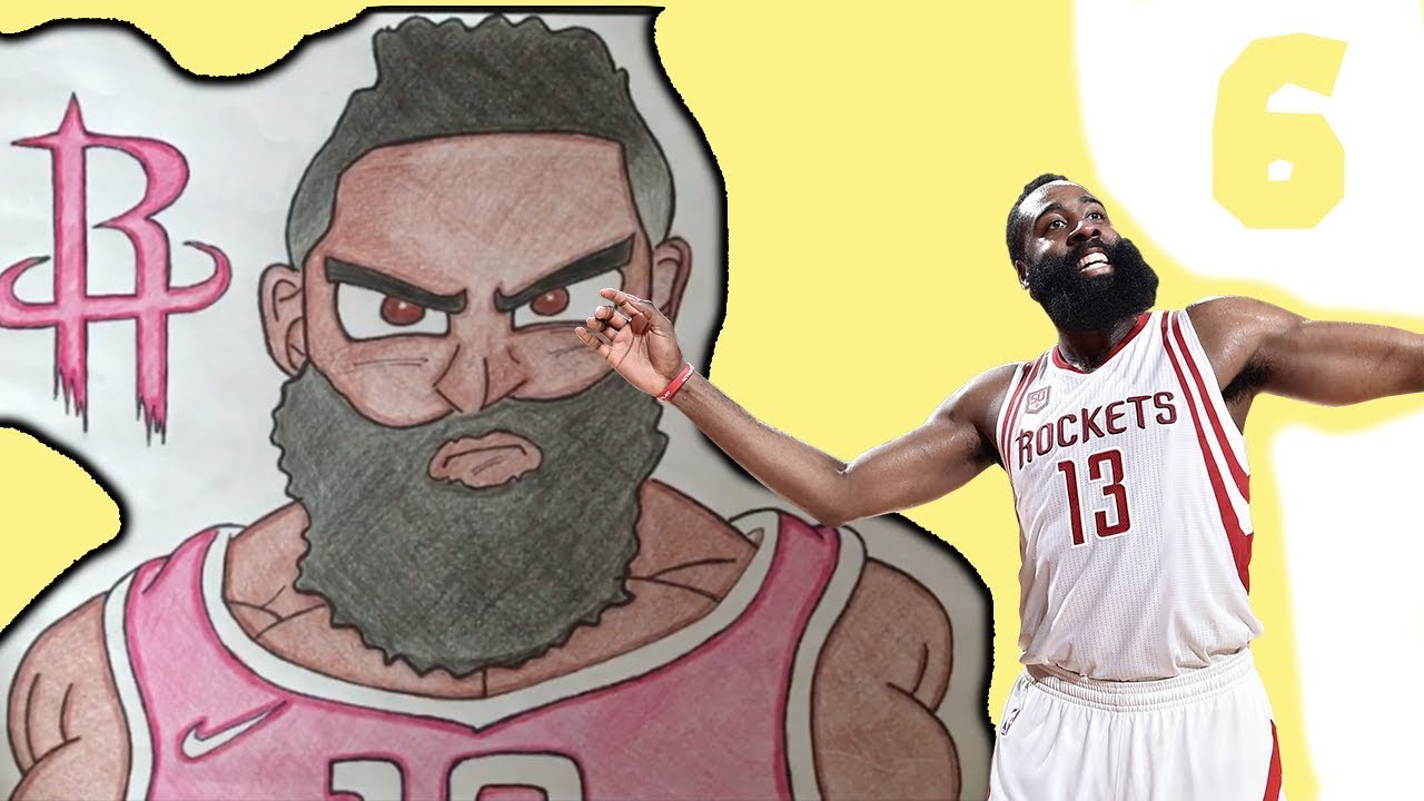 James Harden Drawing at GetDrawings | Free download