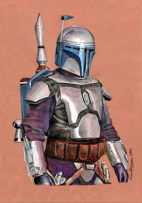 Jango Fett Drawing at GetDrawings | Free download