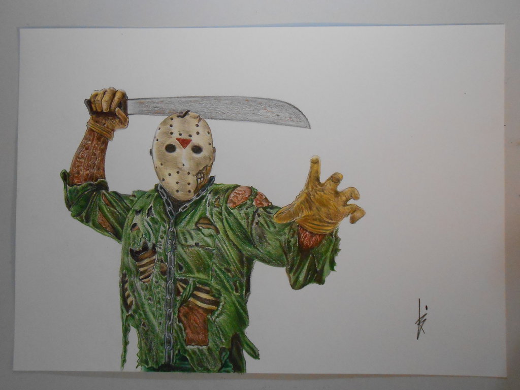 Jason Vorhees Drawing at GetDrawings Free download