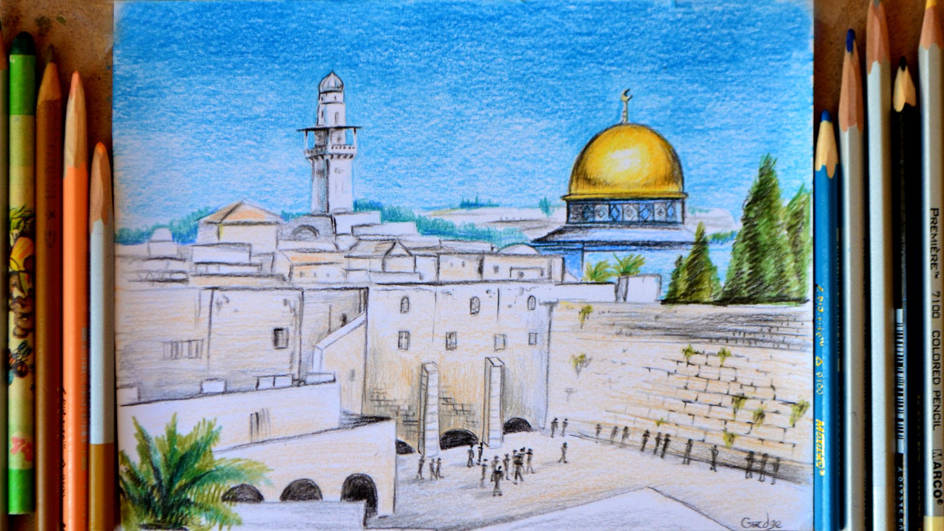 Jerusalem Drawing at GetDrawings Free download