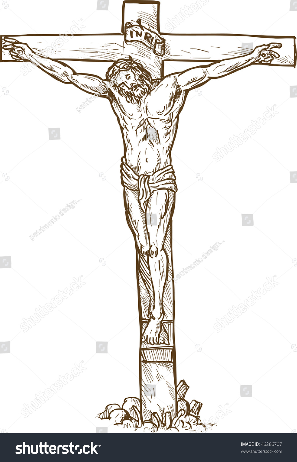 Jesus On The Cross Drawing At GetDrawings Free Download Jesus On The Cross Drawing At GetDrawings Free Download