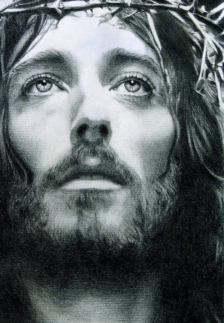 Jesus Pencil Drawing at GetDrawings Free download