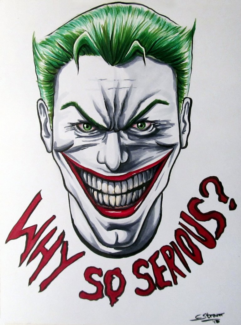 Best The Joker Sketch Drawing for Girl