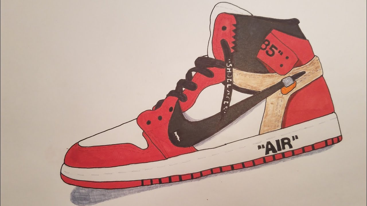 Jordan 1 Drawing at GetDrawings Free download