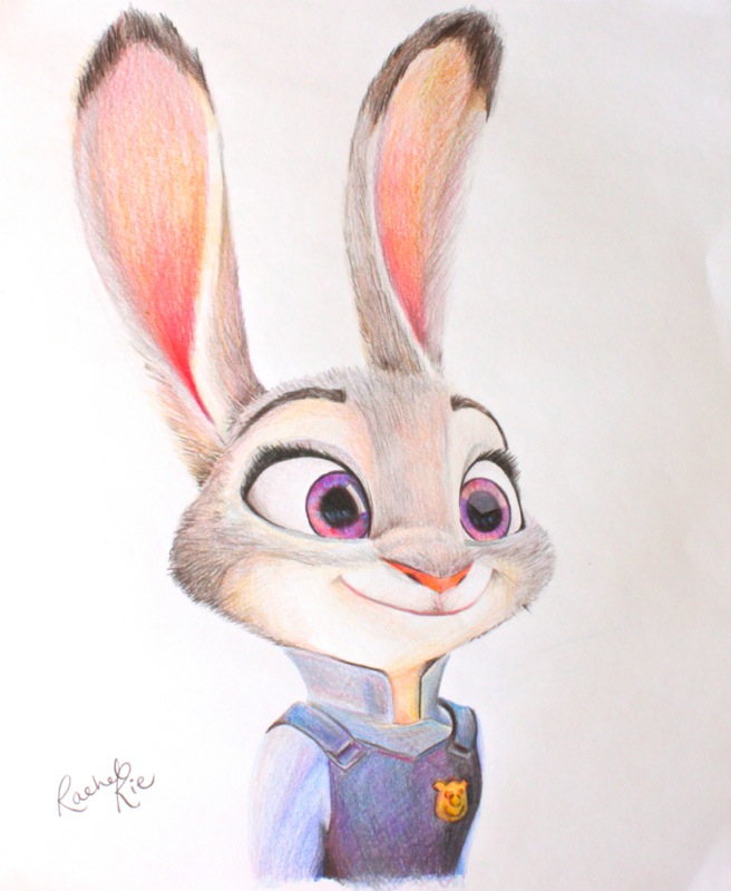  Judy Hopps Drawing Sketch 
