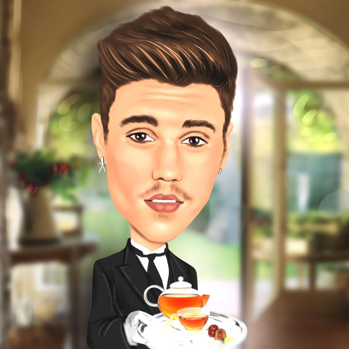 Justin Bieber Cartoon Drawing at GetDrawings | Free download