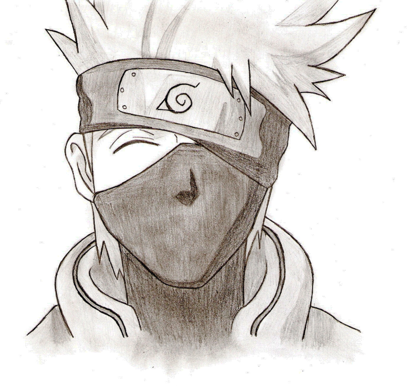 Kakashi Drawing Easy at GetDrawings Free download