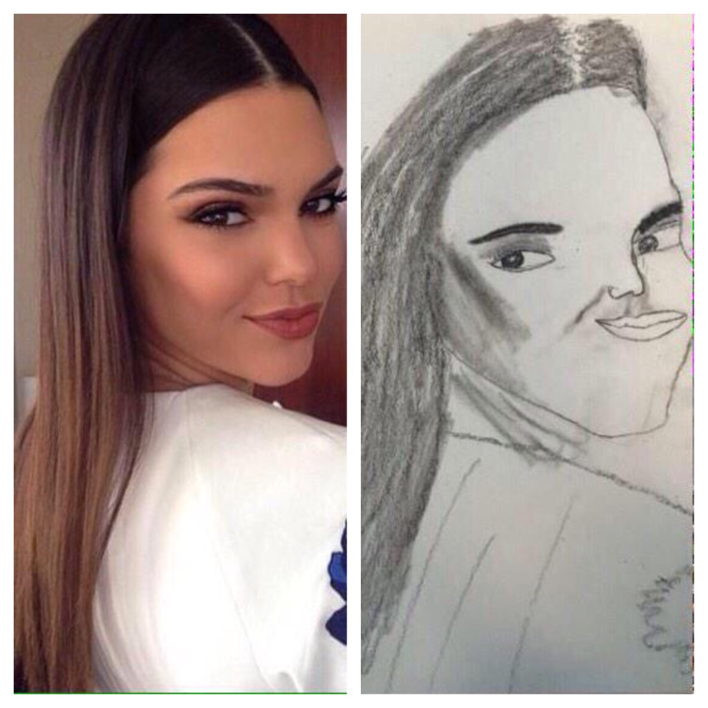 Kendall Jenner Drawing At Getdrawings Free Download