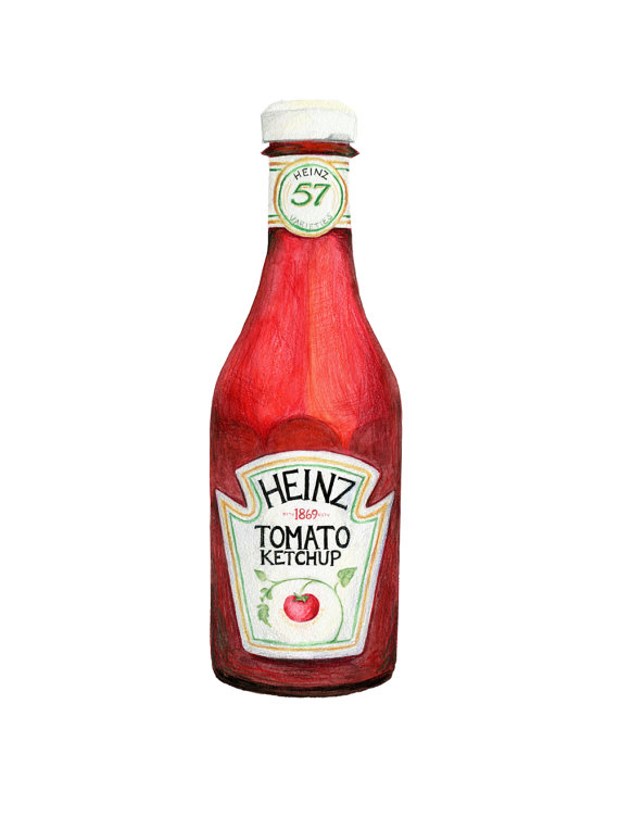 Ketchup Drawing at GetDrawings Free download