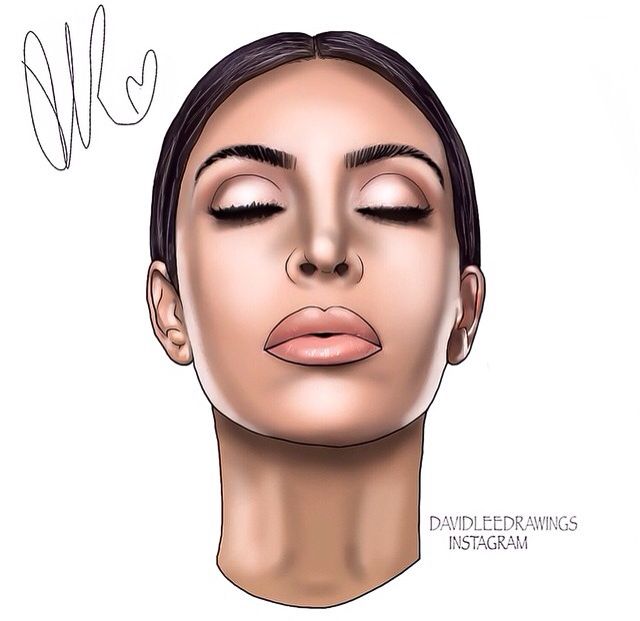 Kim Kardashian Drawing at GetDrawings Free download