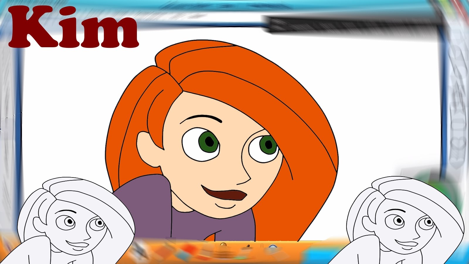 Kim Possible Drawing at GetDrawings Free download