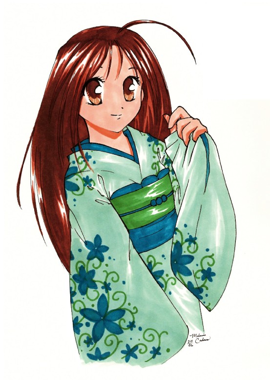 Kimono Drawing at GetDrawings Free download