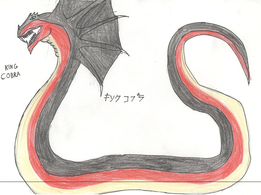 Drawing King Cobra Art