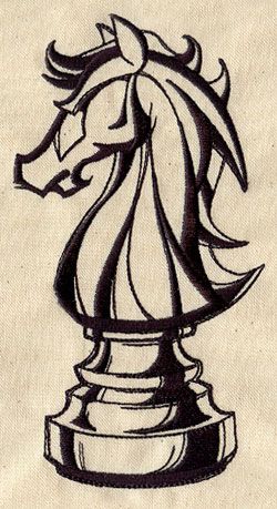 Knight Chess Piece Drawing at GetDrawings | Free download