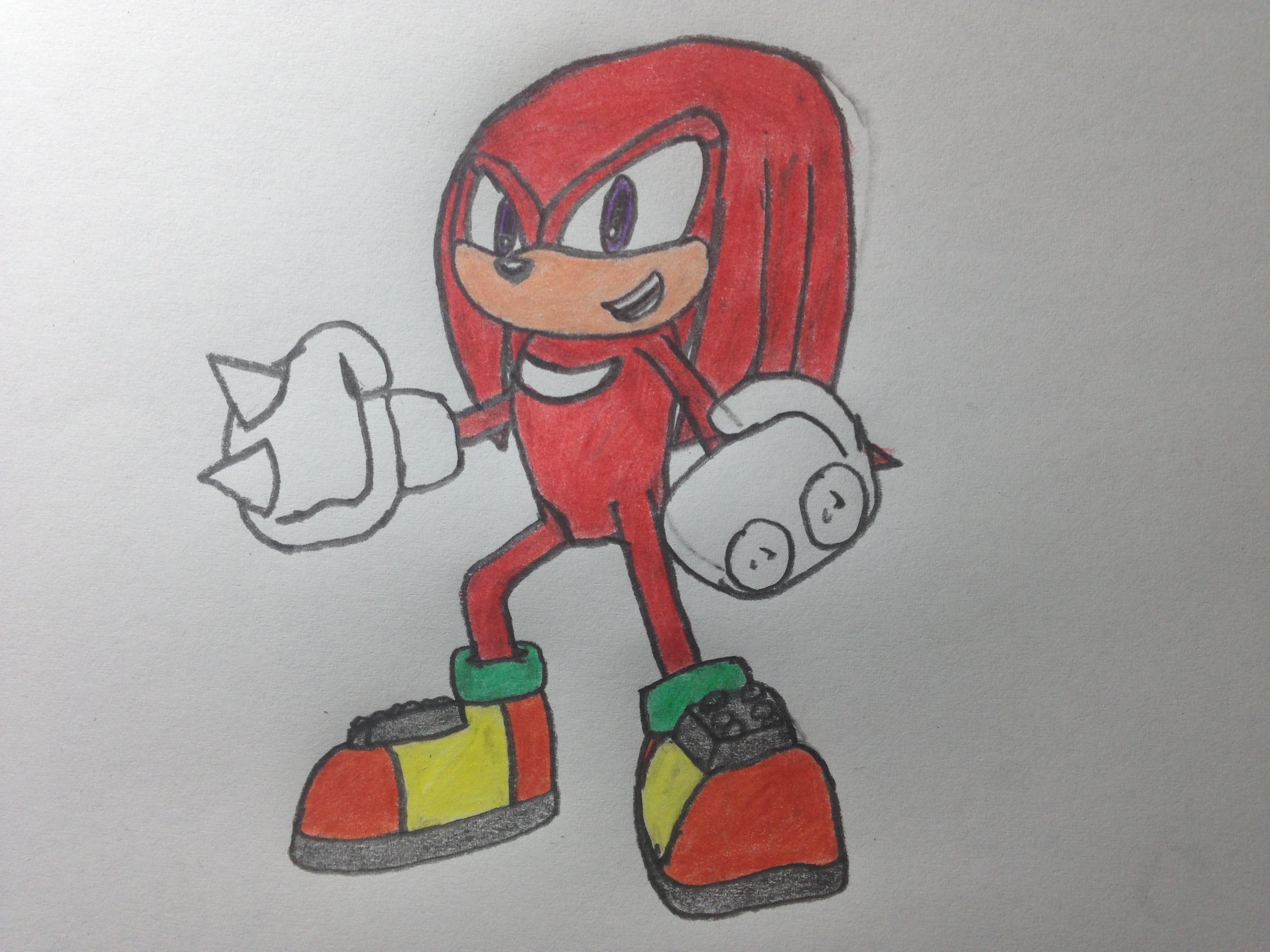 Knuckles Drawing at GetDrawings Free download