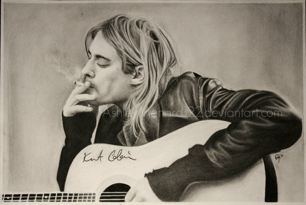 The best free Cobain drawing images. Download from 57 free drawings of