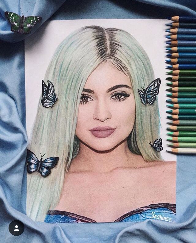 Kylie Jenner Drawing at GetDrawings | Free download