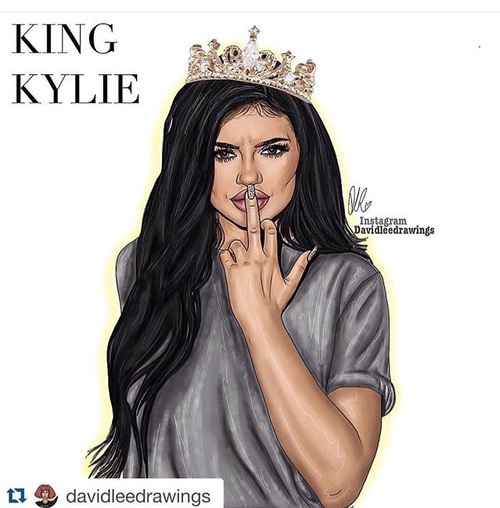 Kylie Jenner Drawing At GetDrawings | Free Download