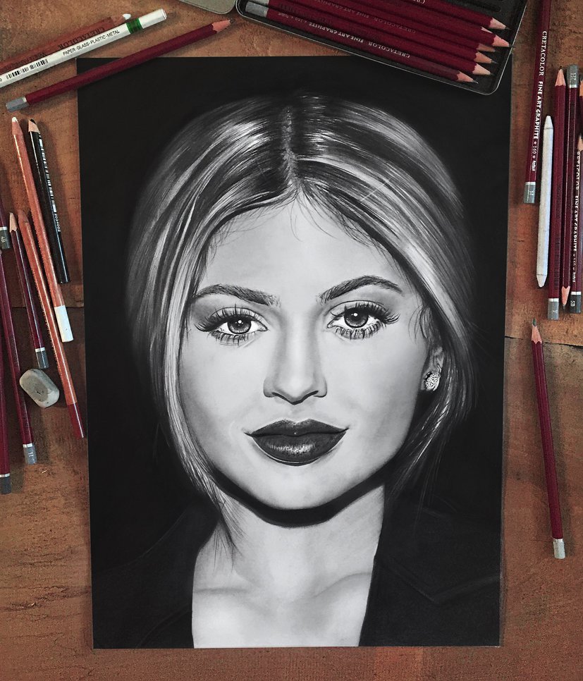 Kylie Jenner Drawing at GetDrawings Free download