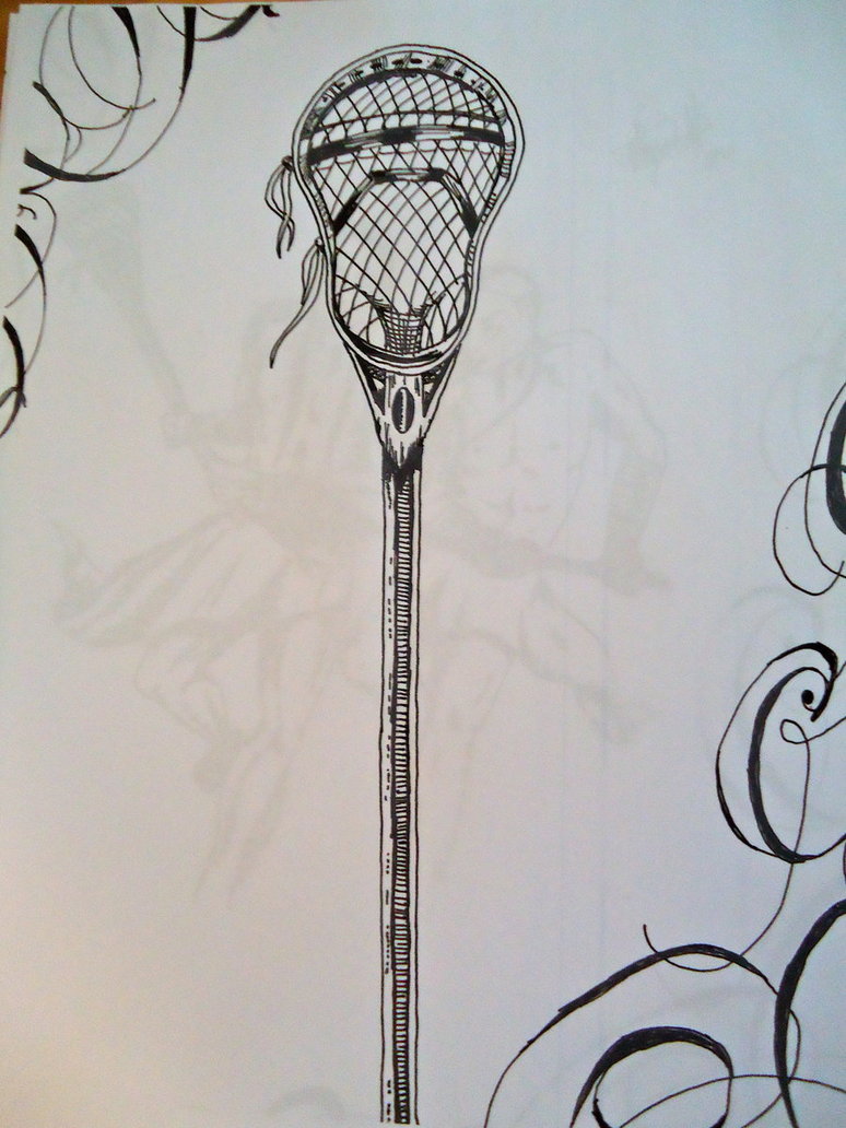 Lacrosse Drawing at GetDrawings | Free download