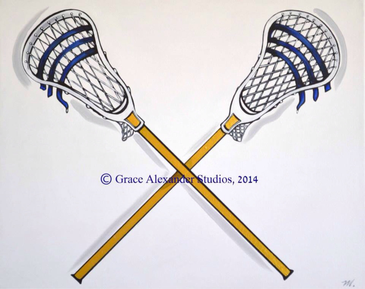Lacrosse Stick Drawing at GetDrawings Free download