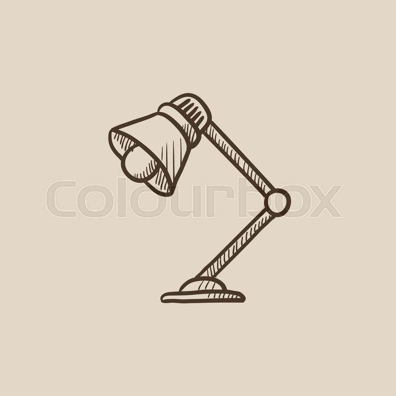 Lamp Drawing at GetDrawings | Free download