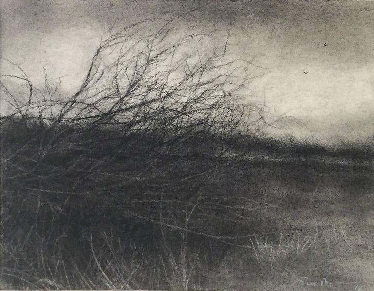 Landscape Charcoal Drawing at GetDrawings | Free download