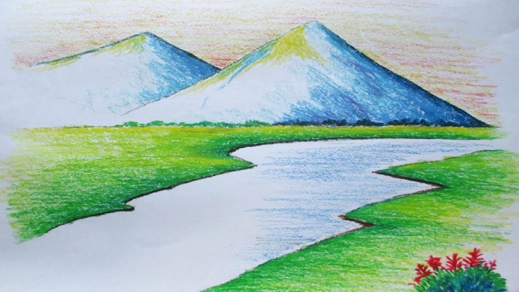 Featured image of post Landscape Painting Simple Easy Landscape Drawing