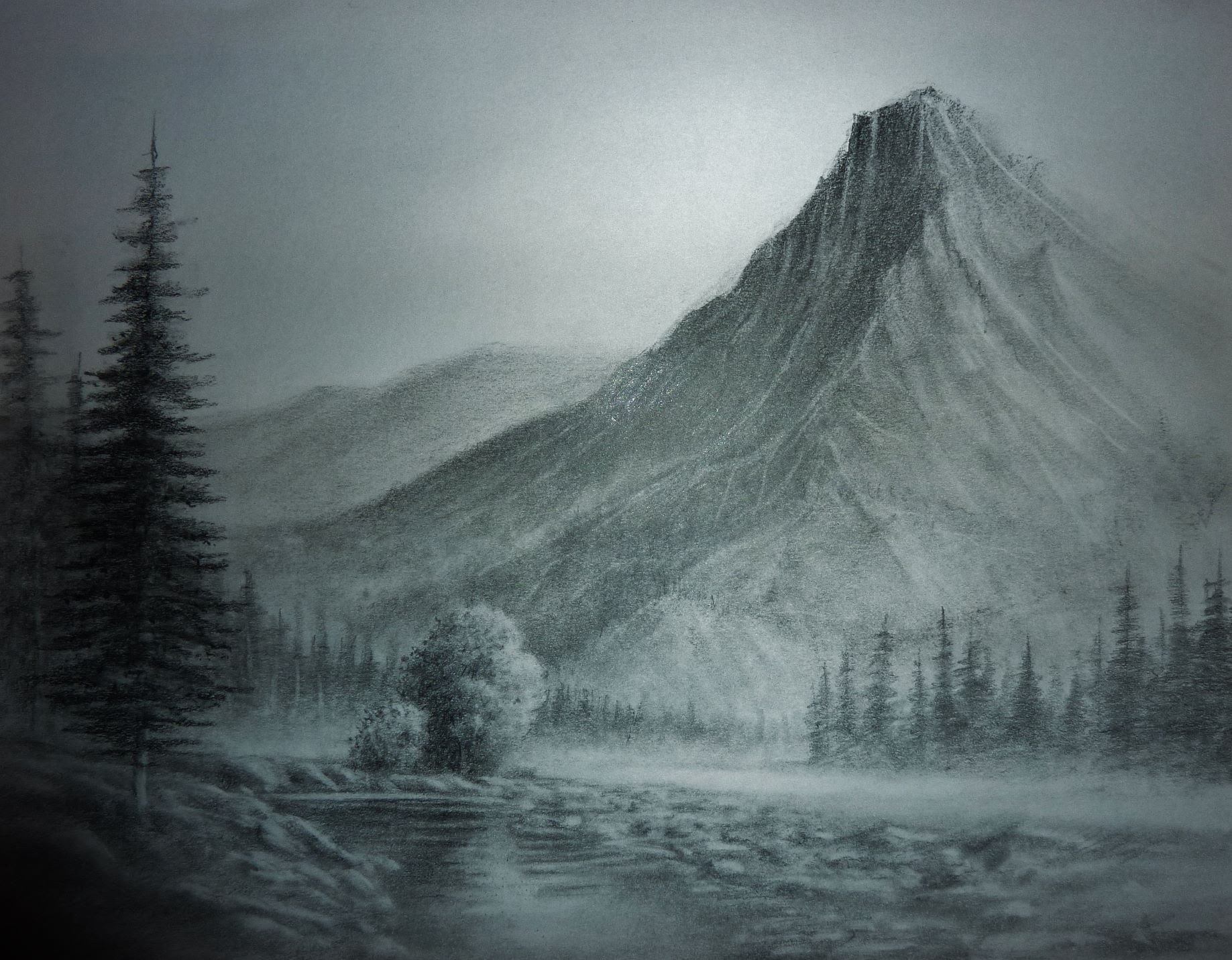 Landscapes In Pencil Pdf Drawing at GetDrawings | Free download