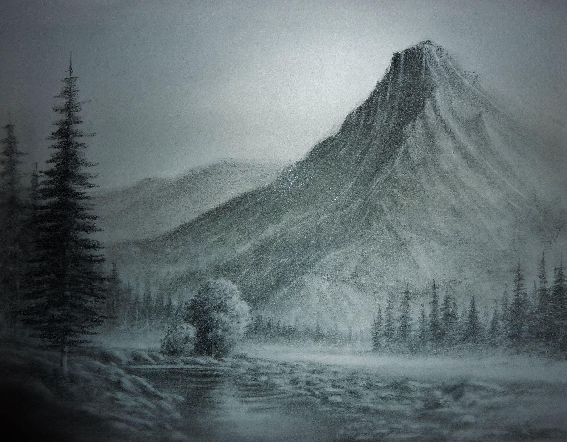 landscape pictures for drawing