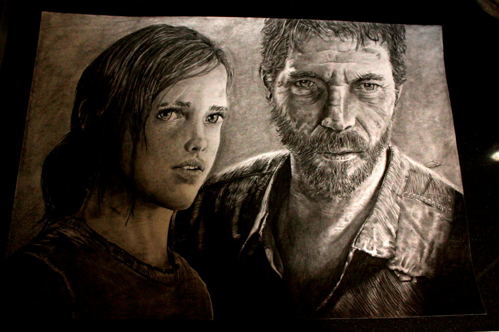 Last of us картина по номерам