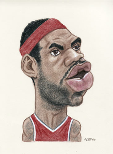 Lebron James Cartoon Drawing at GetDrawings | Free download