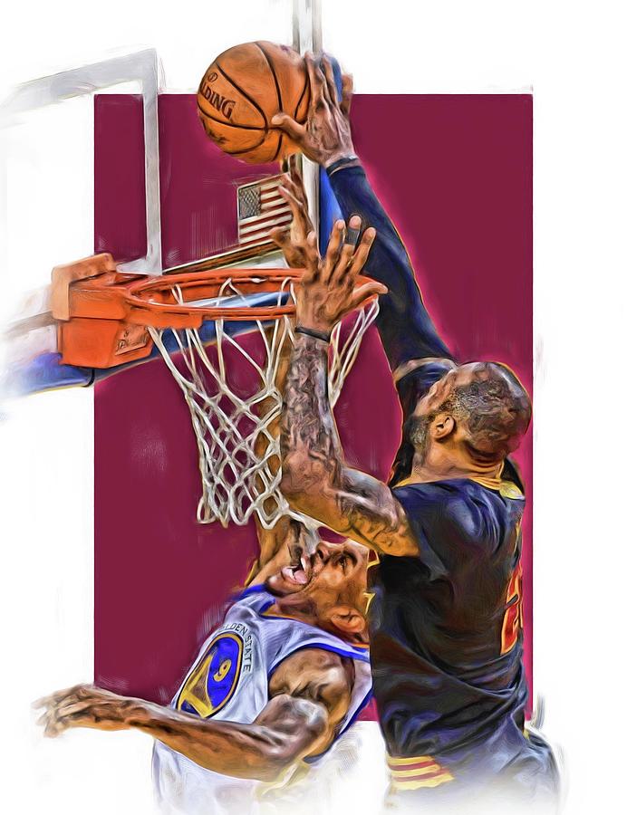 Lebron James Dunk Drawing At Getdrawings Free Download