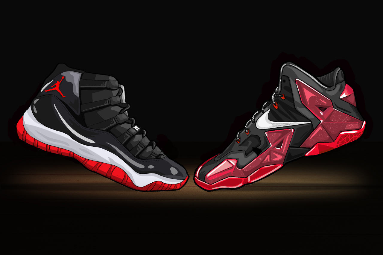 Lebron James Shoes Drawing at GetDrawings | Free download