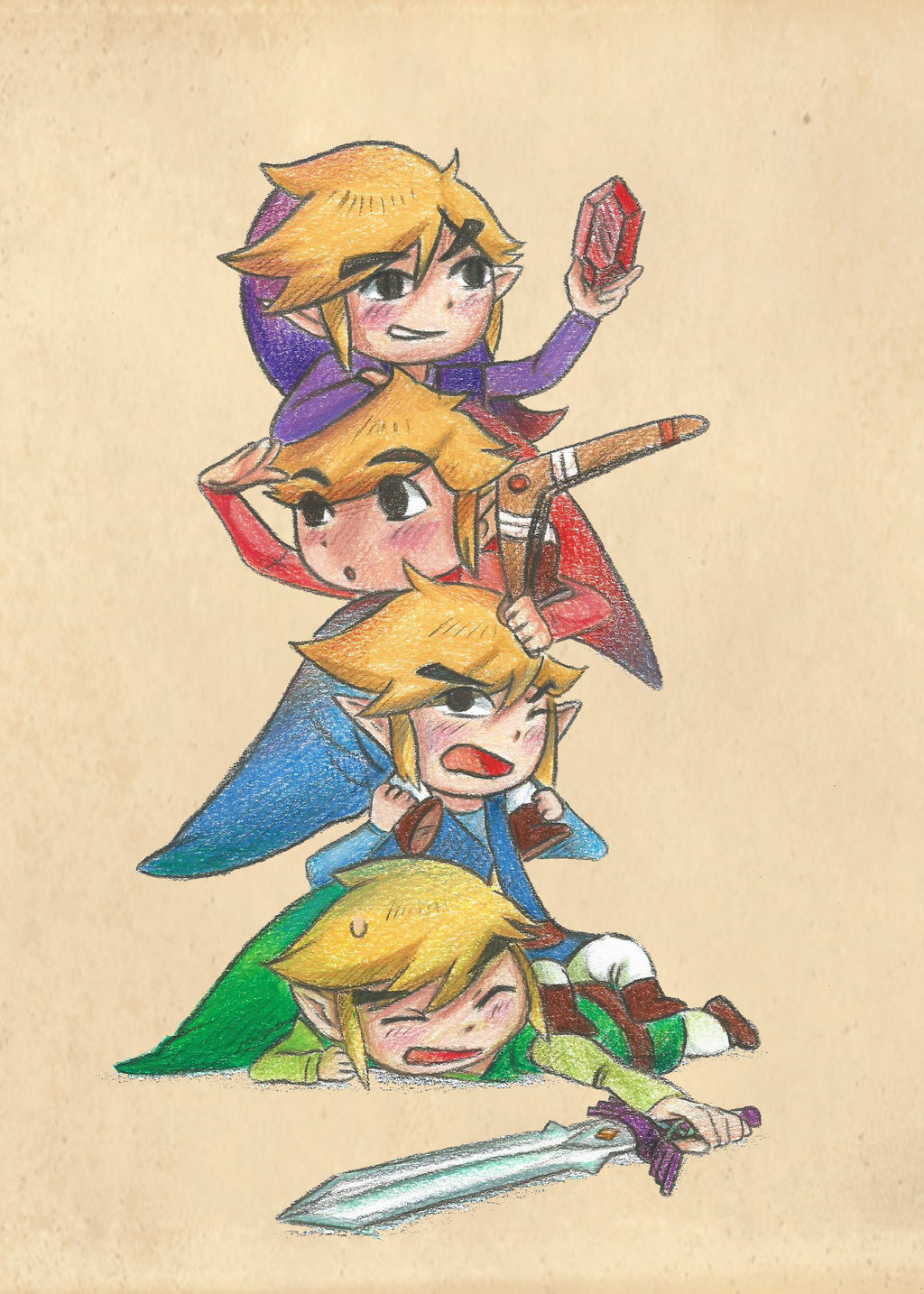 Legend Of Zelda Drawing at GetDrawings Free download