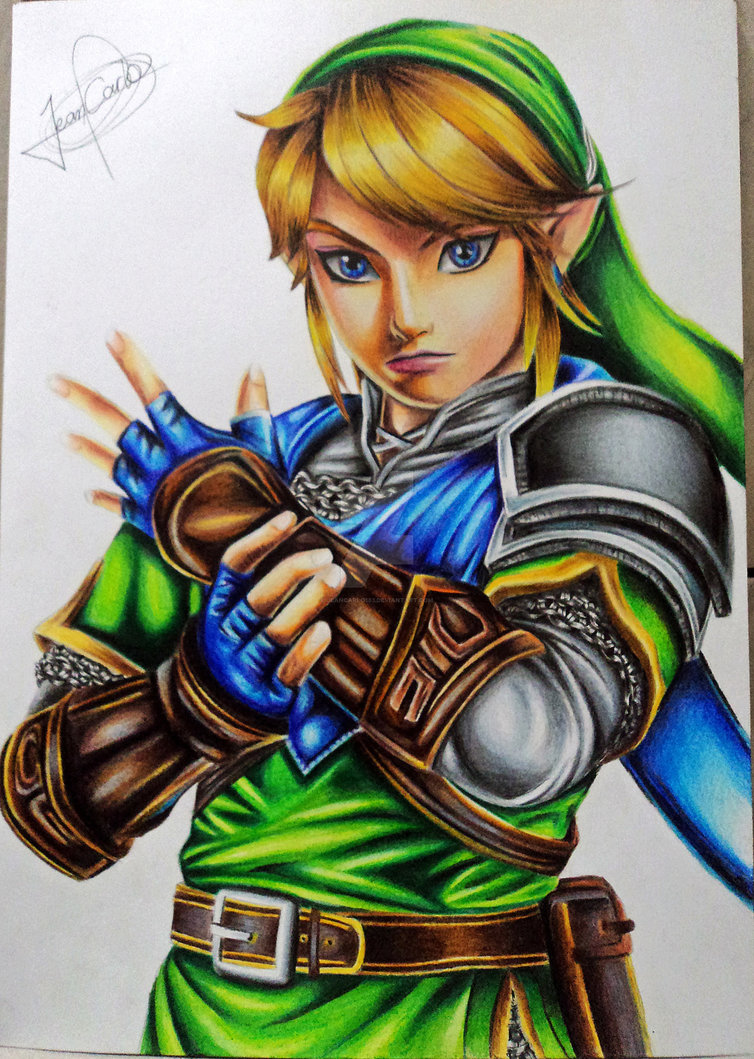 Legend Of Zelda Link Drawing at GetDrawings Free download