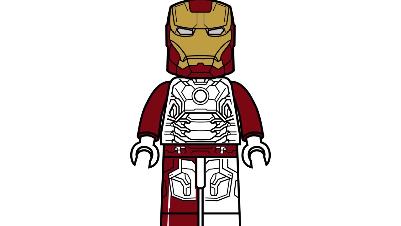 Lego Iron Man Drawing at GetDrawings | Free download