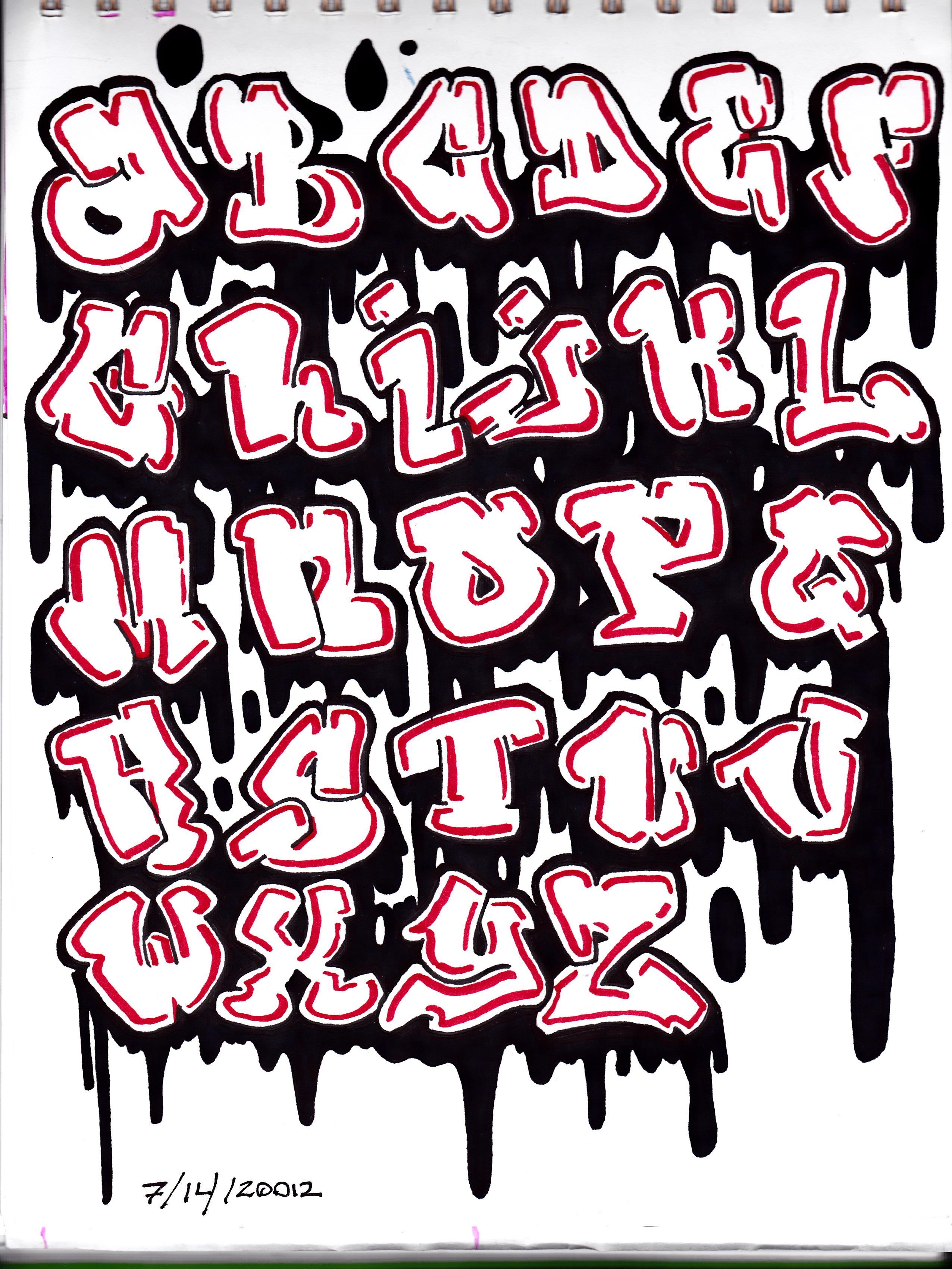 How To Draw Cool Graffiti Letters