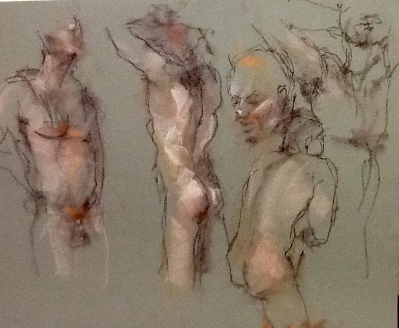 785x646 Men's Life Drawing Sessions With Male Model