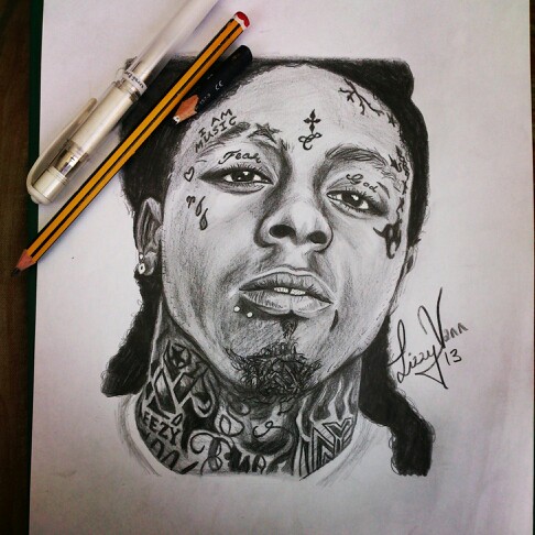 Lil Wayne Drawing at GetDrawings | Free download